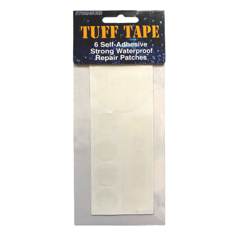 TUFF Tape Waterproof Repair Patch (6-Patches)