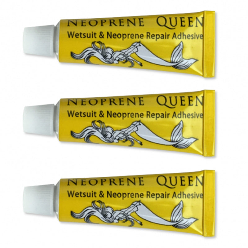Neoprene Queen Black Wetsuit Repair Adhesive 5g (3-Pack)